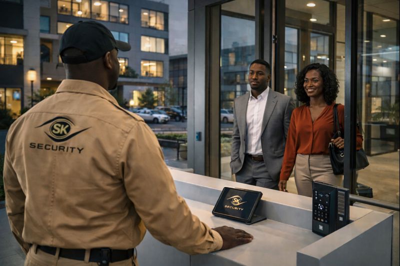 Immeubles de bureaux sécurisés