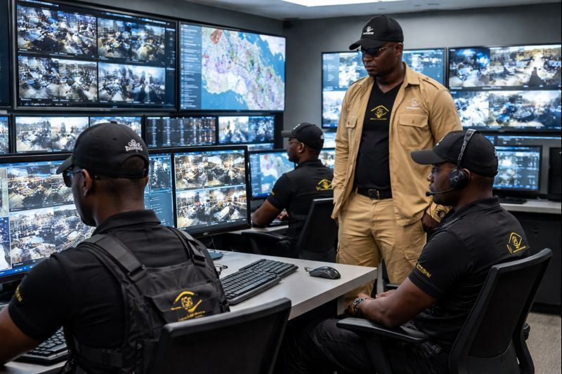 Poste de contrôle vidéosurveillance SK SECURITY